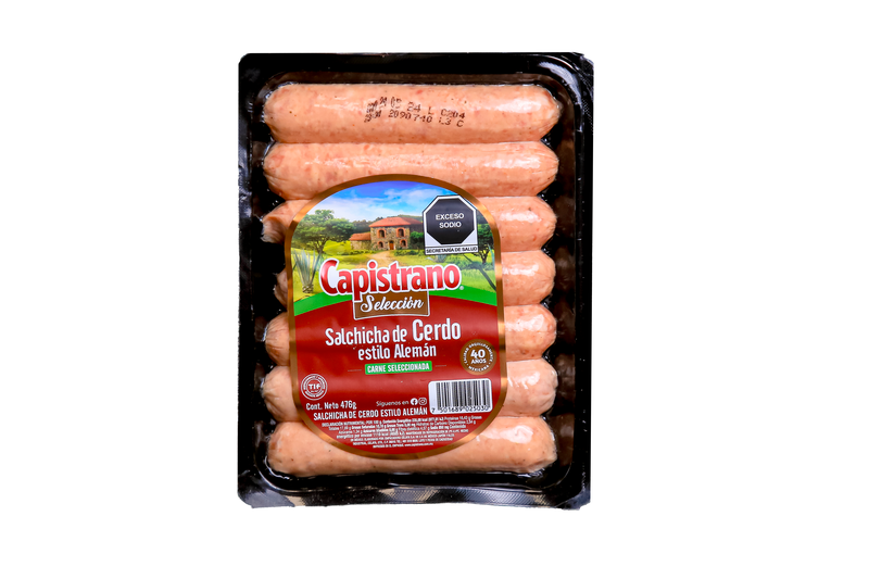 Salchicha Alemana Capistrano 476 g