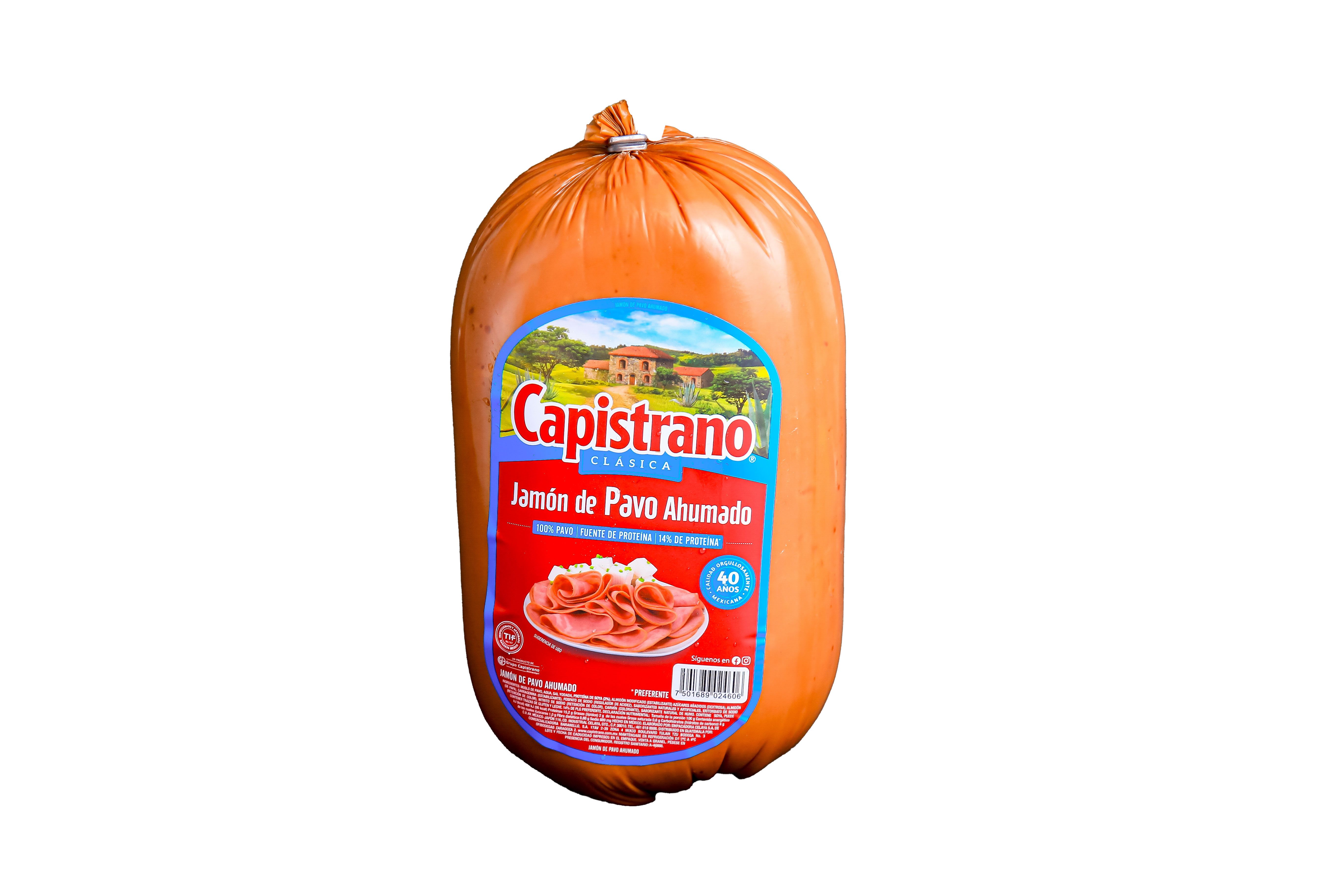 Jamón De Pavo Ahumado Capistrano KG