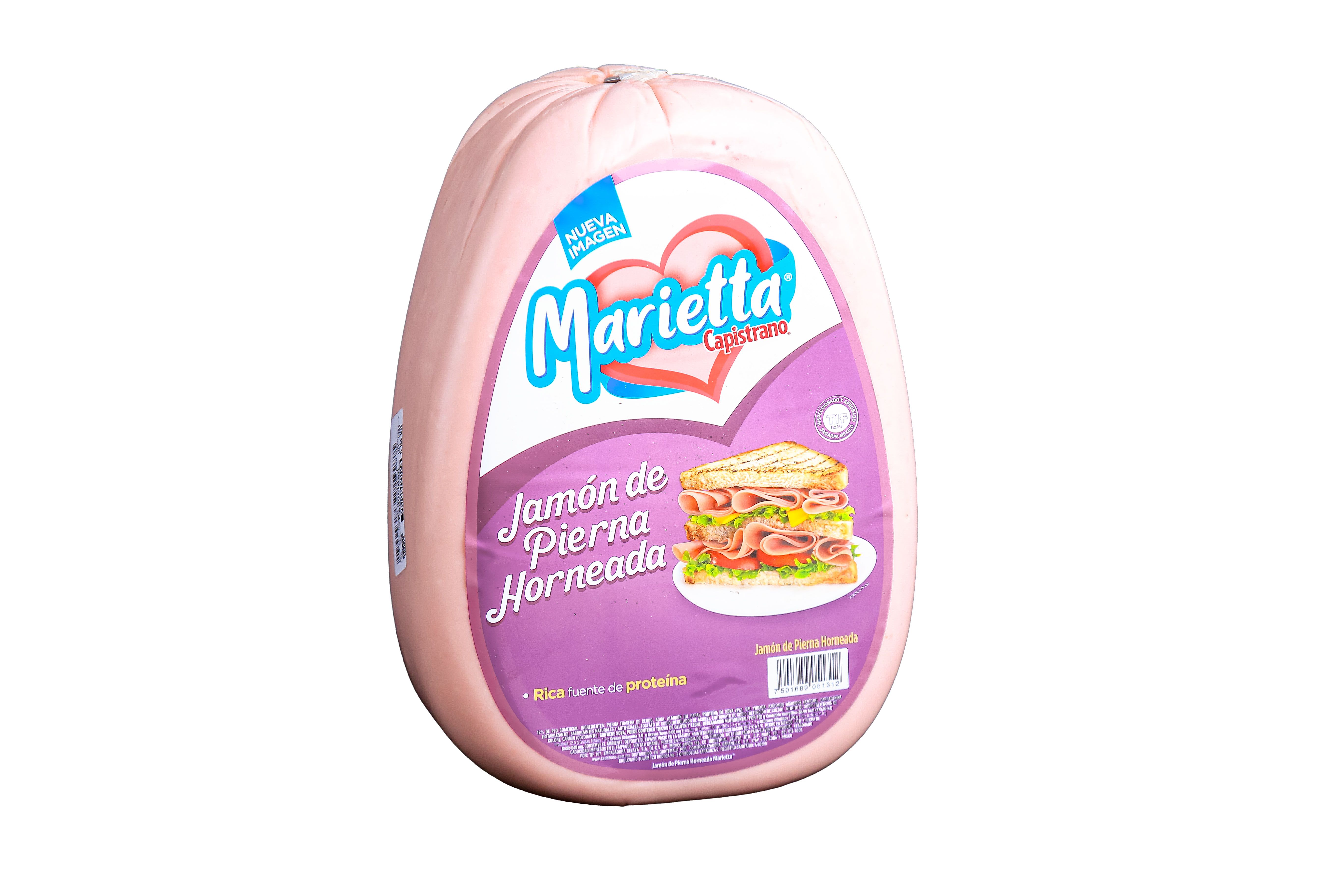 Jamón Horneado Marietta Kg