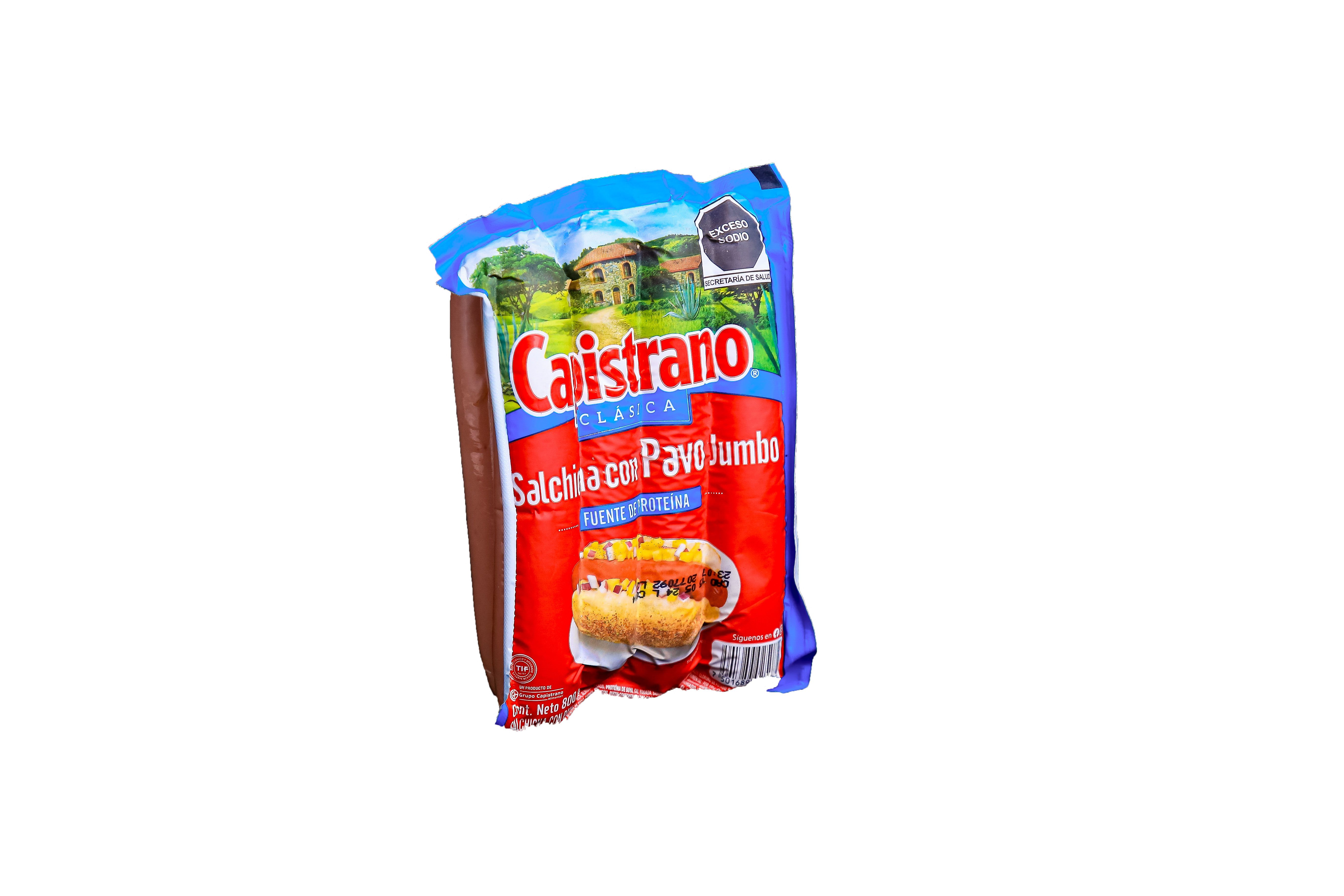 Salchicha Jumbo Capistrano 800 G