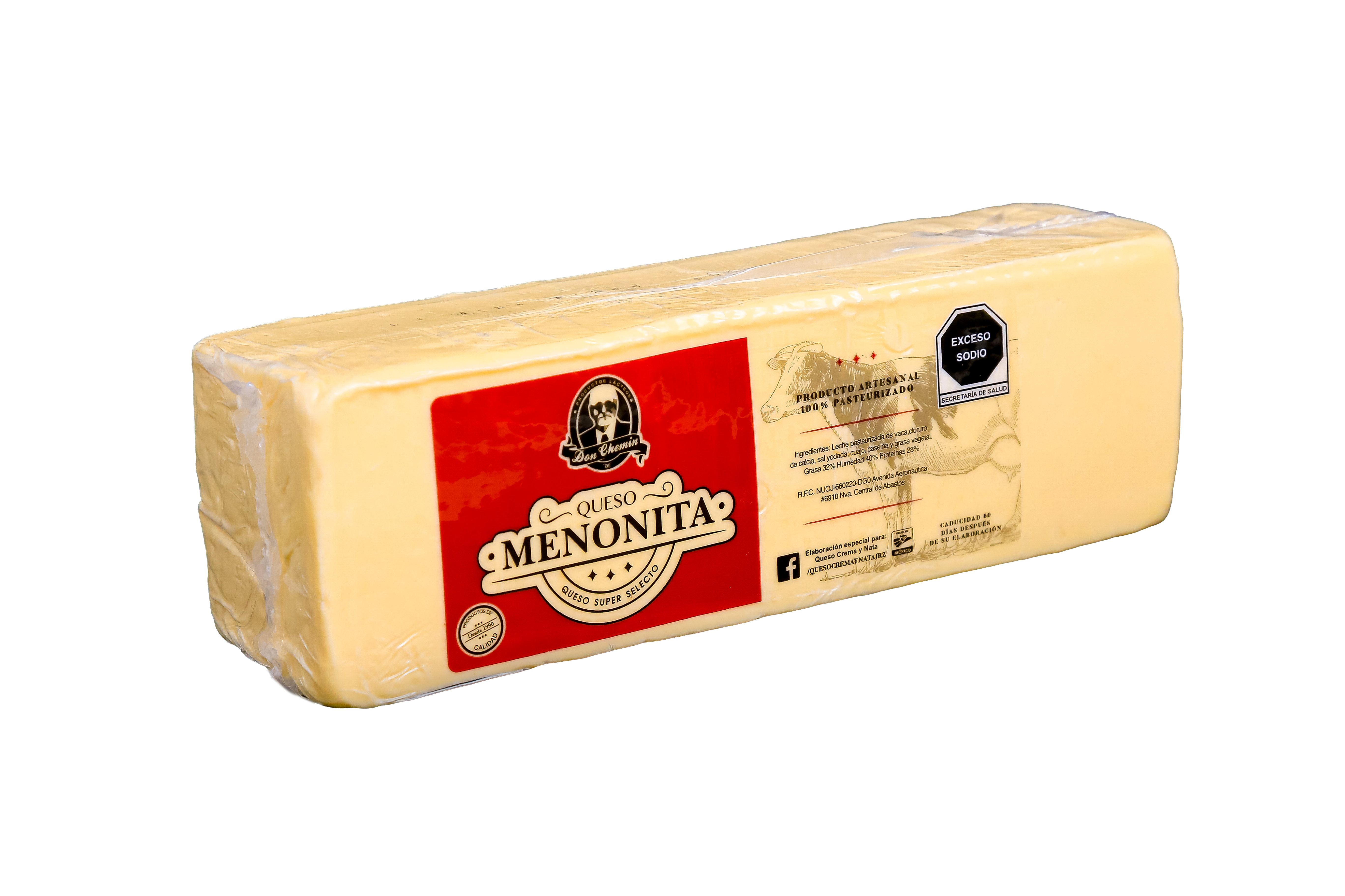 Queso en Barra Super Selecto Kg