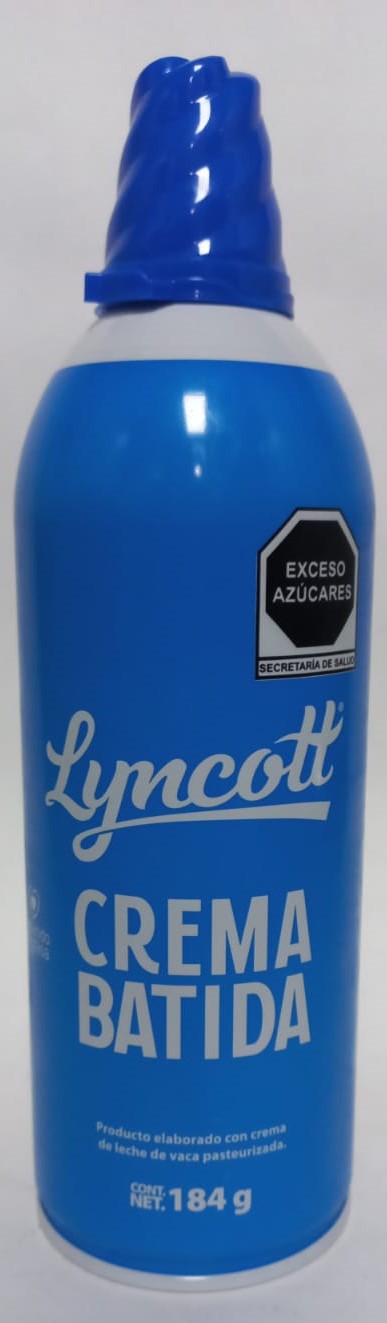 Crema Batida Lyncott 184 gr