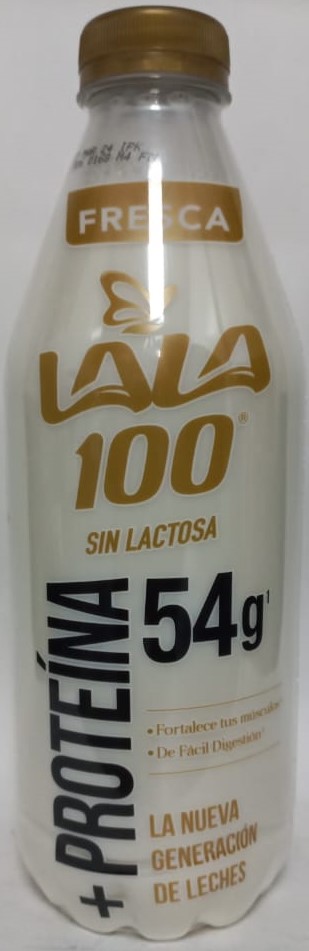 Leche sin Lactosa LALA 100 de 1 Lt